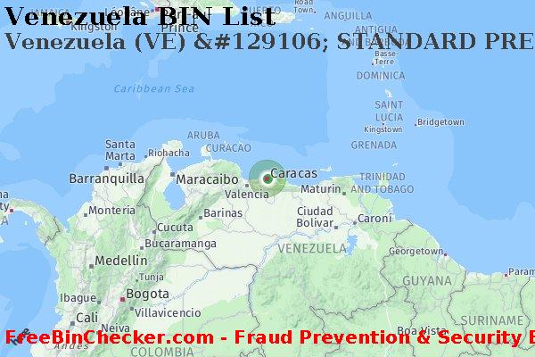 Venezuela Venezuela+%28VE%29+%26%23129106%3B+STANDARD+PREPAID+card BIN List