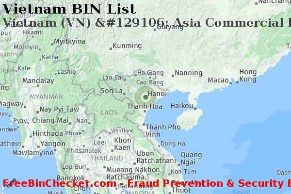 Vietnam Vietnam+%28VN%29+%26%23129106%3B+Asia+Commercial+Bank BIN 목록