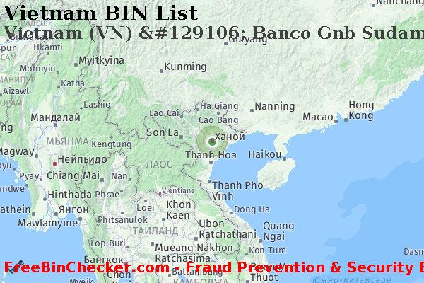 Vietnam Vietnam+%28VN%29+%26%23129106%3B+Banco+Gnb+Sudameris%2C+S.a. Список БИН