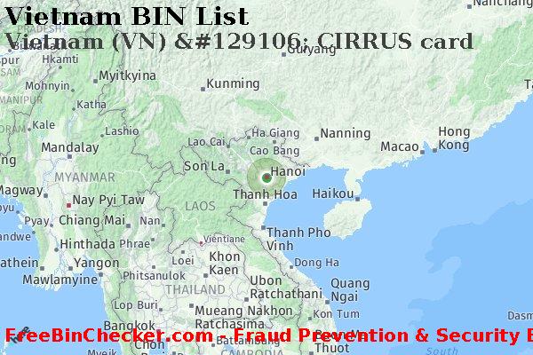Vietnam Vietnam+%28VN%29+%26%23129106%3B+CIRRUS+card BIN List