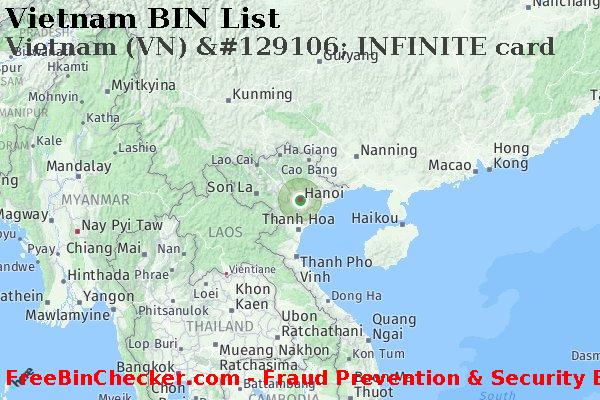 Vietnam Vietnam+%28VN%29+%26%23129106%3B+INFINITE+card BIN List