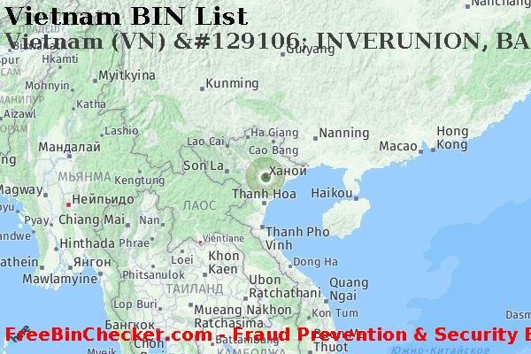 Vietnam Vietnam+%28VN%29+%26%23129106%3B+INVERUNION%2C+BANCO+COMERCIAL%2C+C.A. Список БИН