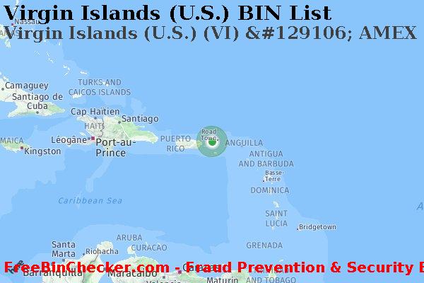 Virgin Islands (U.S.) Virgin+Islands+%28U.S.%29+%28VI%29+%26%23129106%3B+AMEX BIN List