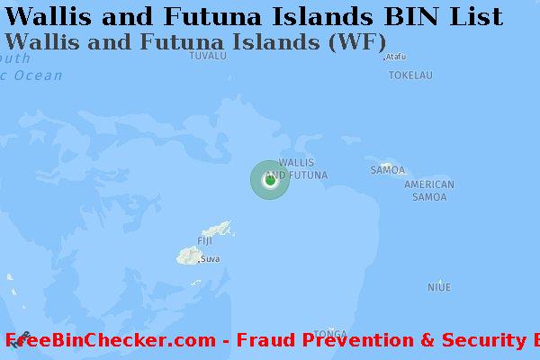 Wallis and Futuna Islands Wallis+and+Futuna+Islands+%28WF%29 BIN List