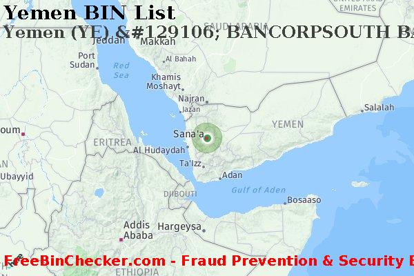 Yemen Yemen+%28YE%29+%26%23129106%3B+BANCORPSOUTH+BANK BIN List