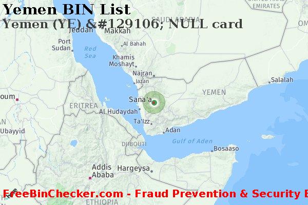 Yemen Yemen+%28YE%29+%26%23129106%3B+NULL+card BIN List