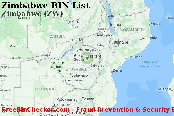 Zimbabwe Zimbabwe+%28ZW%29 Lista BIN