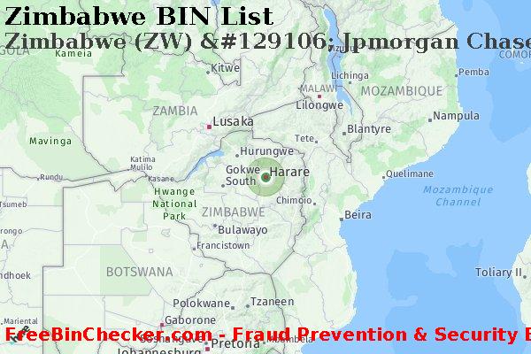 Zimbabwe Zimbabwe+%28ZW%29+%26%23129106%3B+Jpmorgan+Chase+Bank%2C+N.a. BINリスト